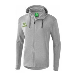 Erima Essential Kapuzensweatjacke Grau