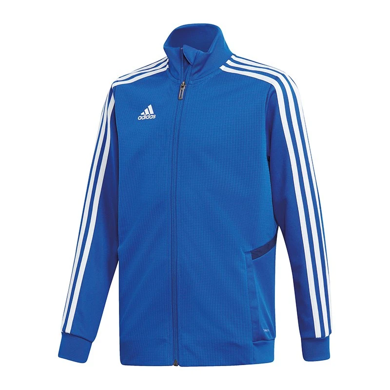 Adidas Tiro 19 Trainingsjacke Kids Blau Weiss