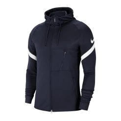 Nike Strike 21 Kapuzenjacke Blau Weiss F451