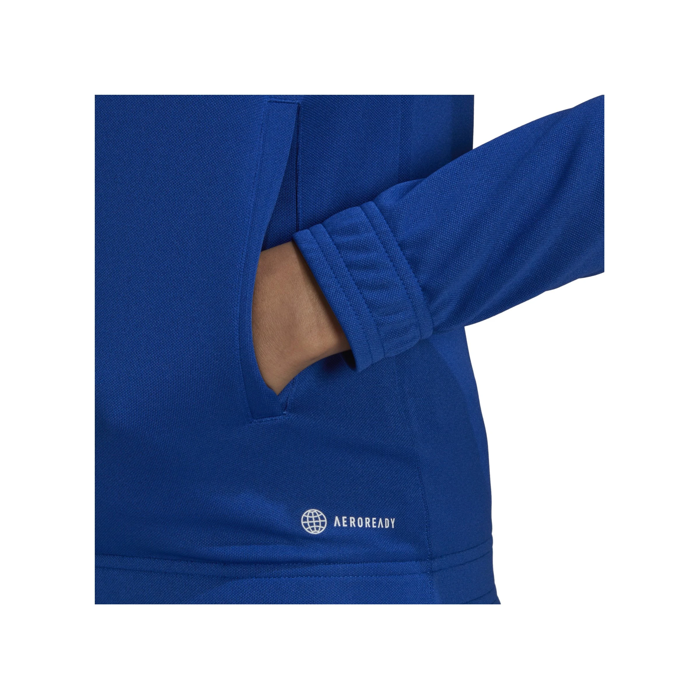 Adidas Entrada 22 TK Trainingsjacke Damen Blau – Bild 5